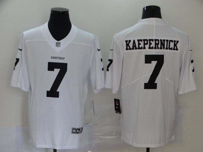 2020 Men San Francisco 49ers #7 Kaepernick White Nike Vapor Untouchable Limited NFL Jerseys->arizona cardinals->NFL Jersey